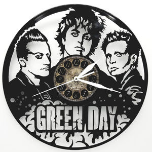 GREEN DAY greenday vinyl record clock